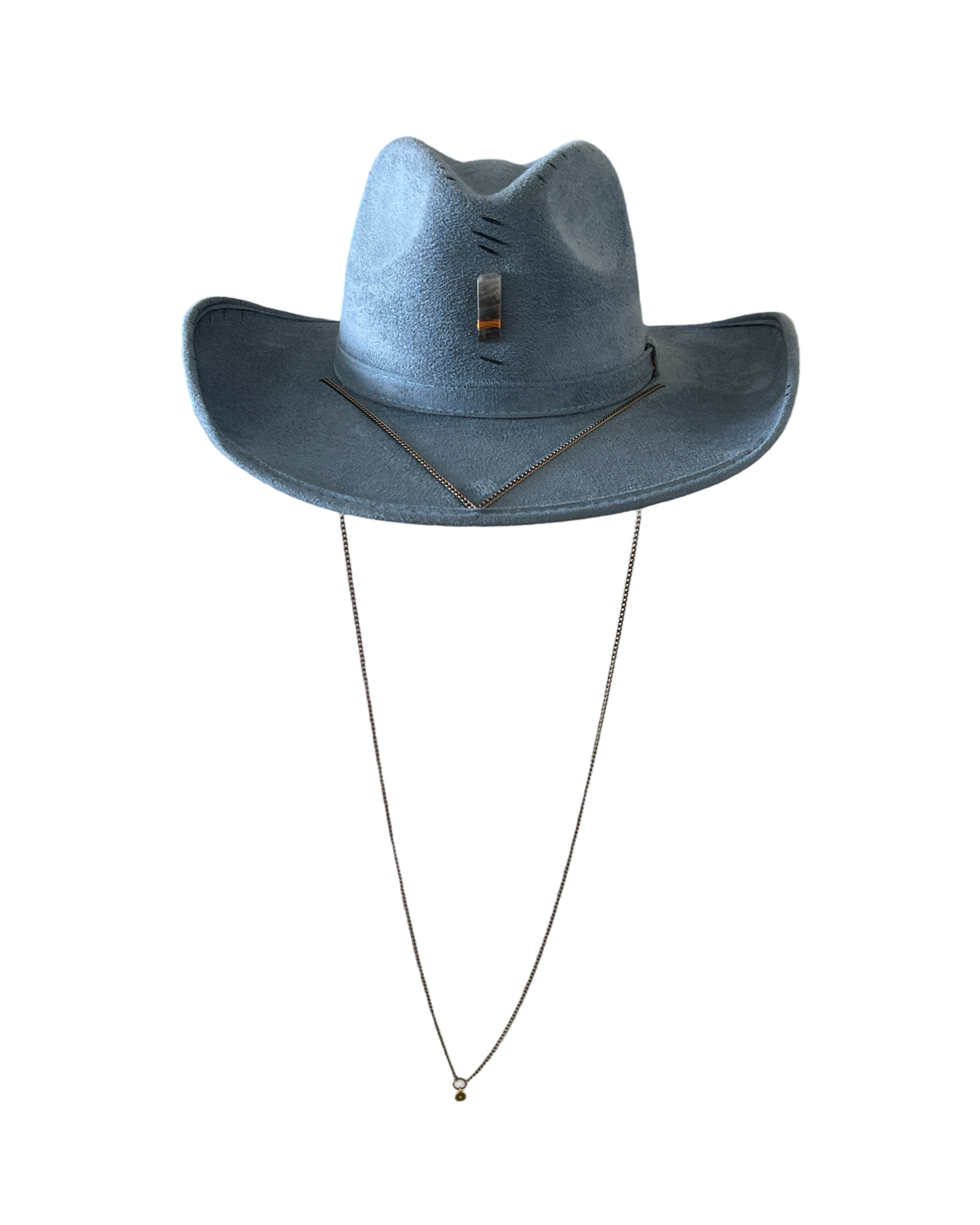 Cowboy cadena collar azul jeans