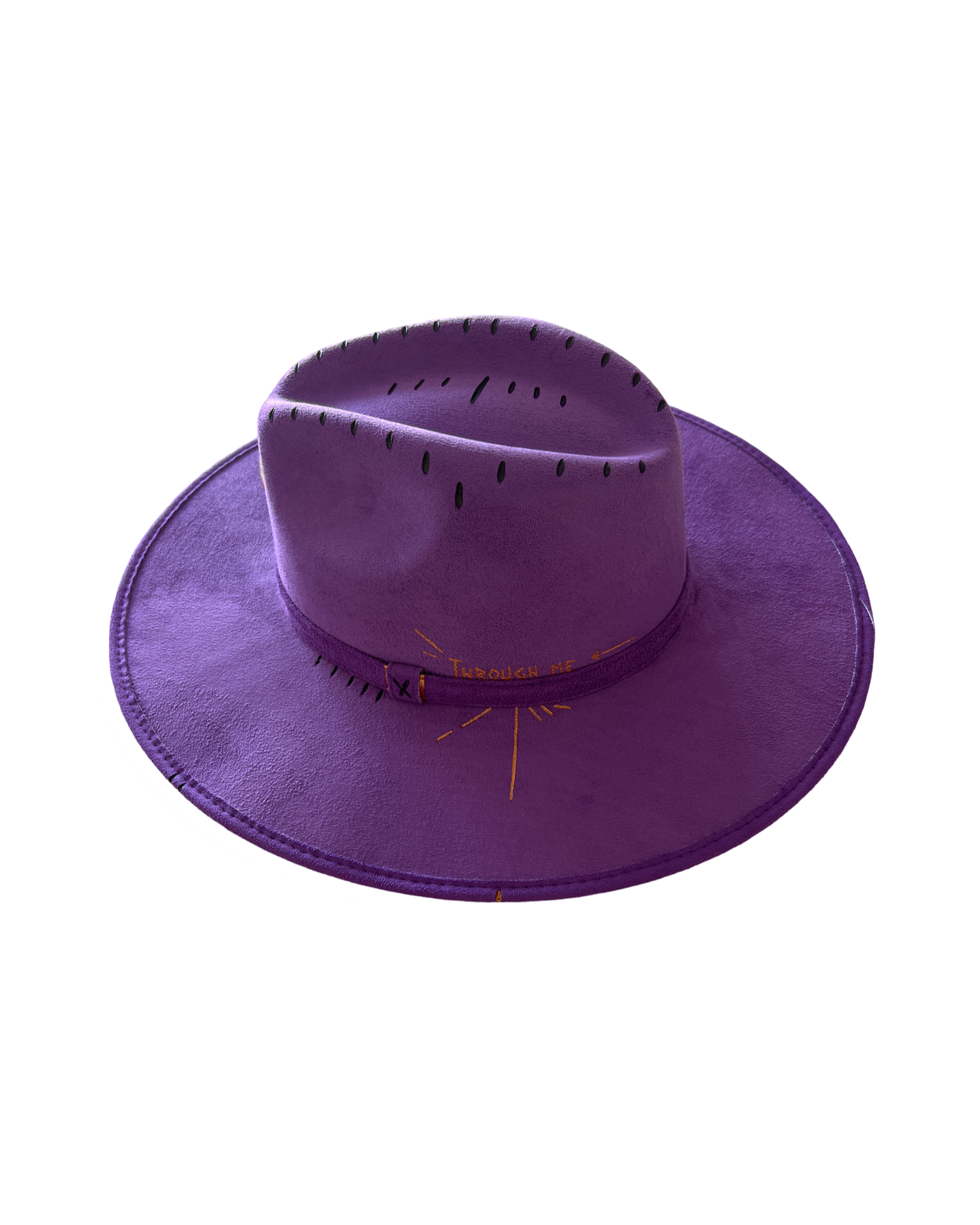 Purple hat