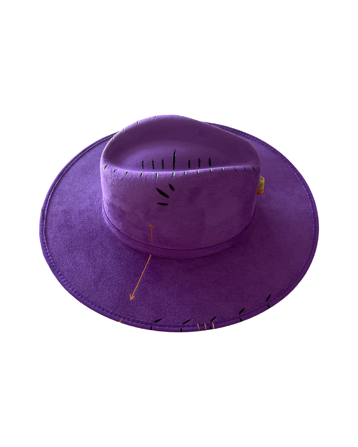 Purple hat