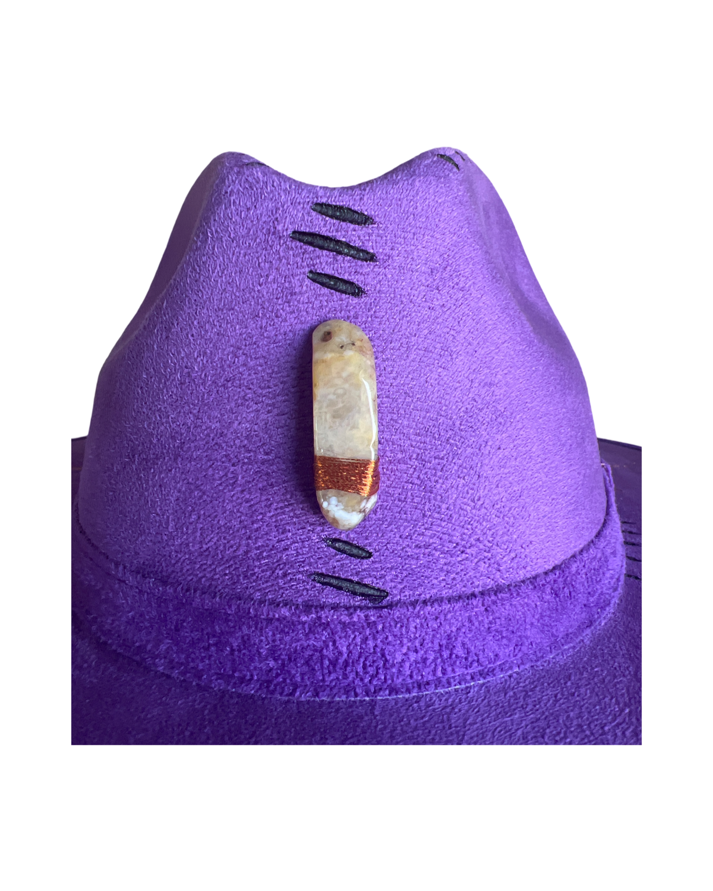 Purple hat
