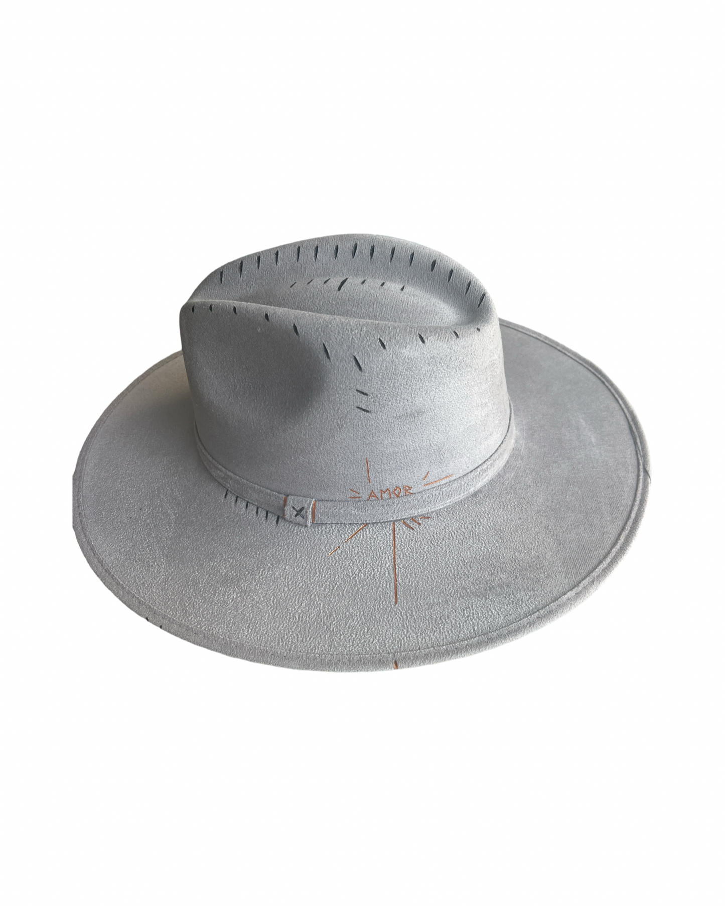 Love hat light grey