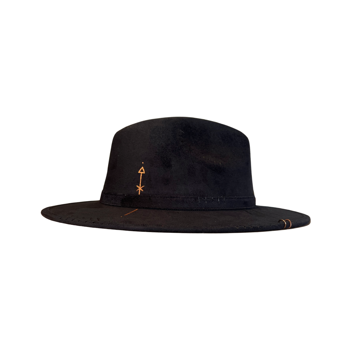 Black Om Hat