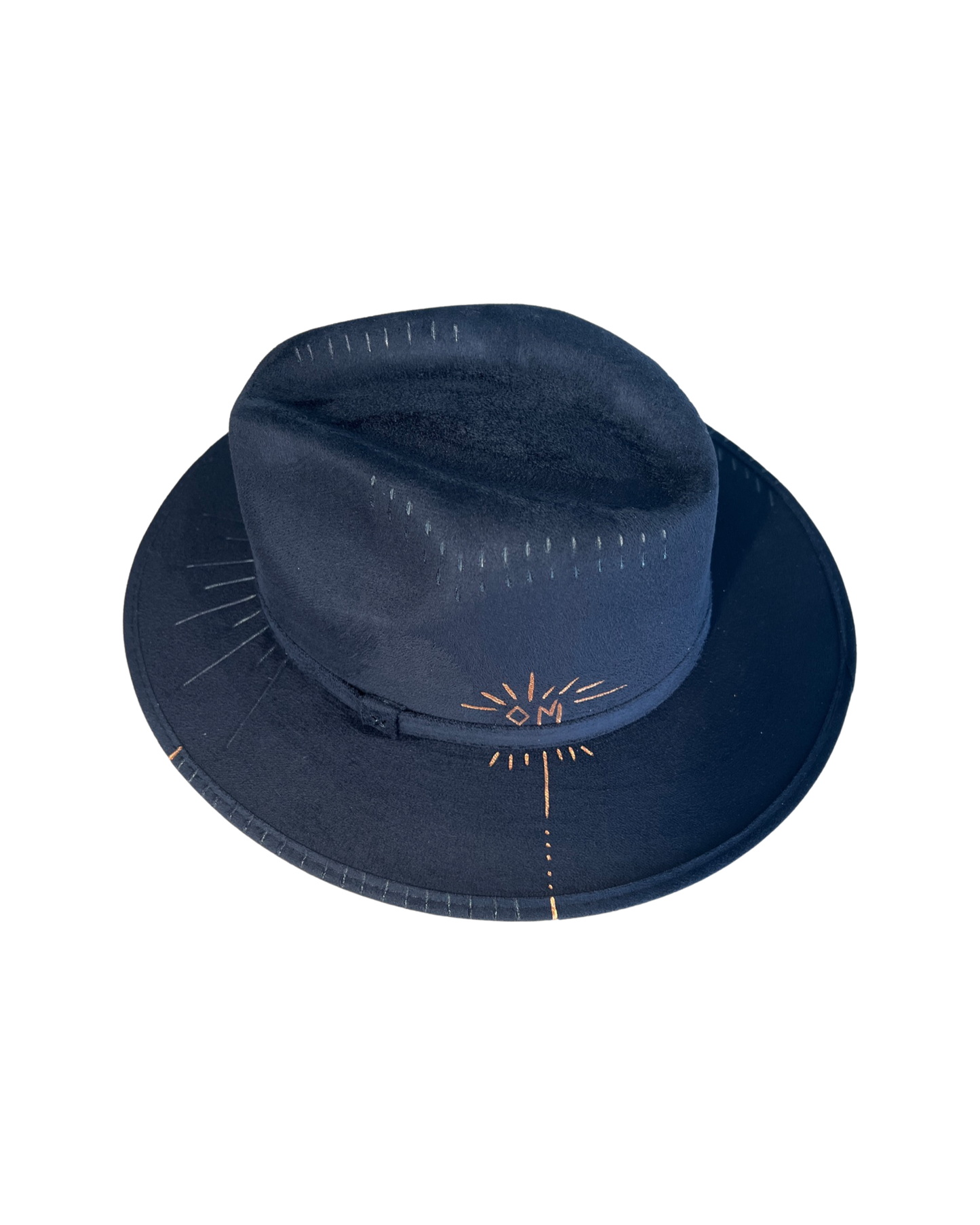 Black Om Hat