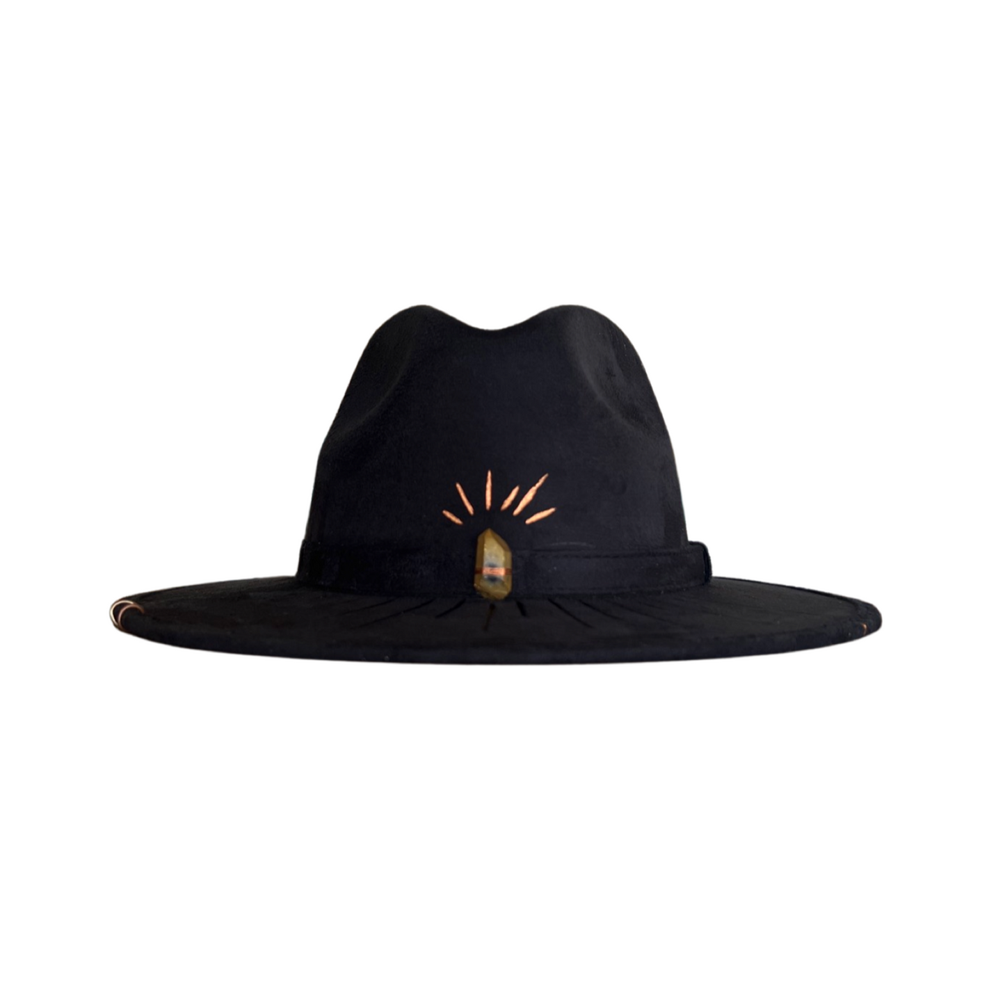Black Om Hat