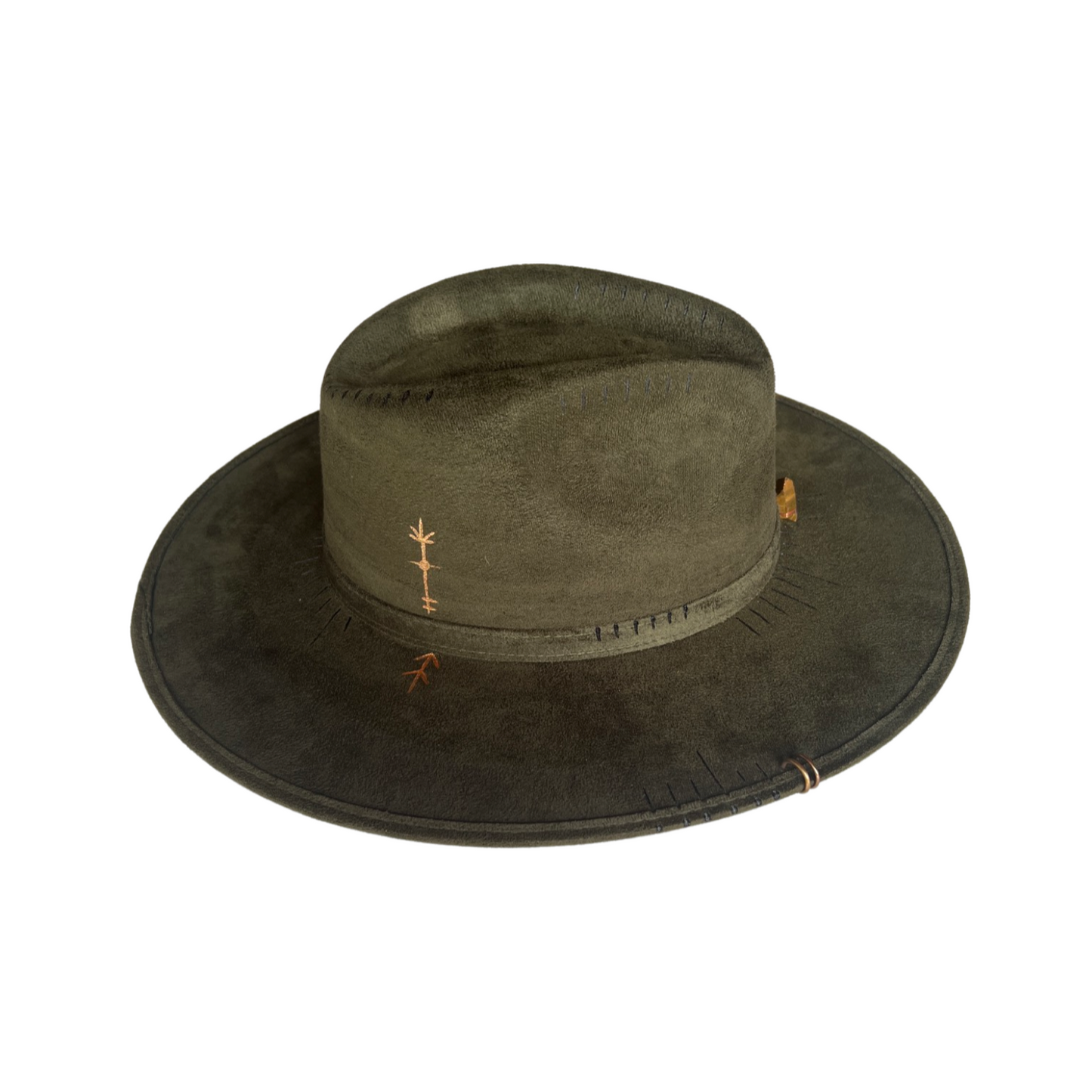 Military Green Om Hat