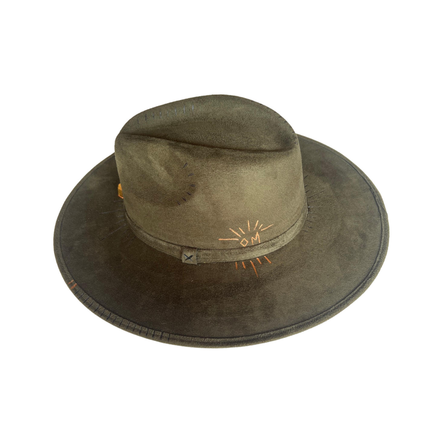 Military Green Om Hat