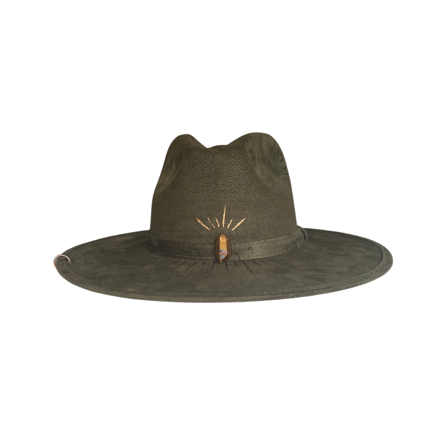Military Green Om Hat