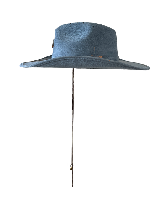 Cowboy cadena collar azul jeans