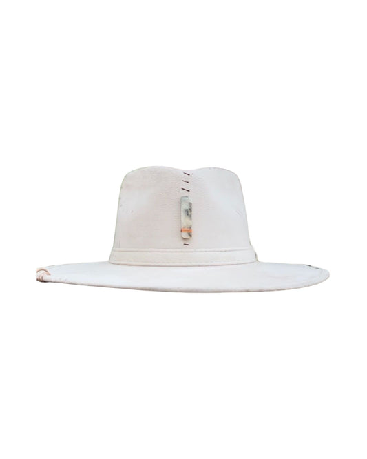 Sombrero rombo blanco