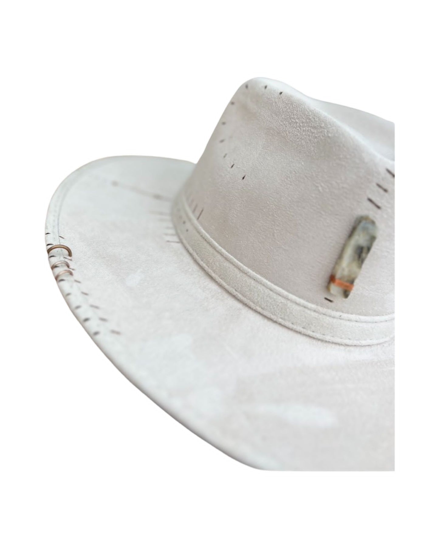 Sombrero rombo blanco