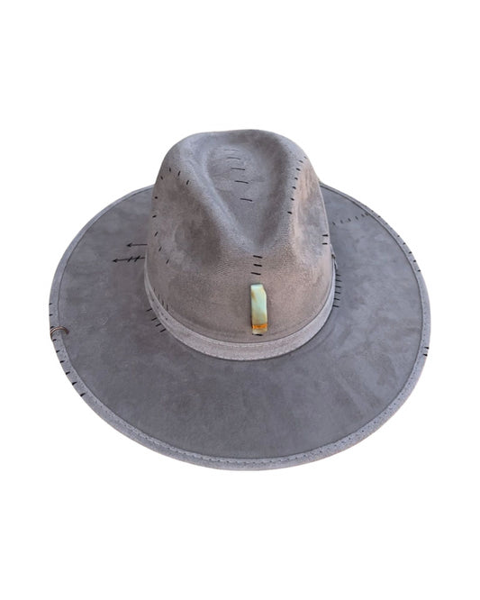 Sombrero gris claro