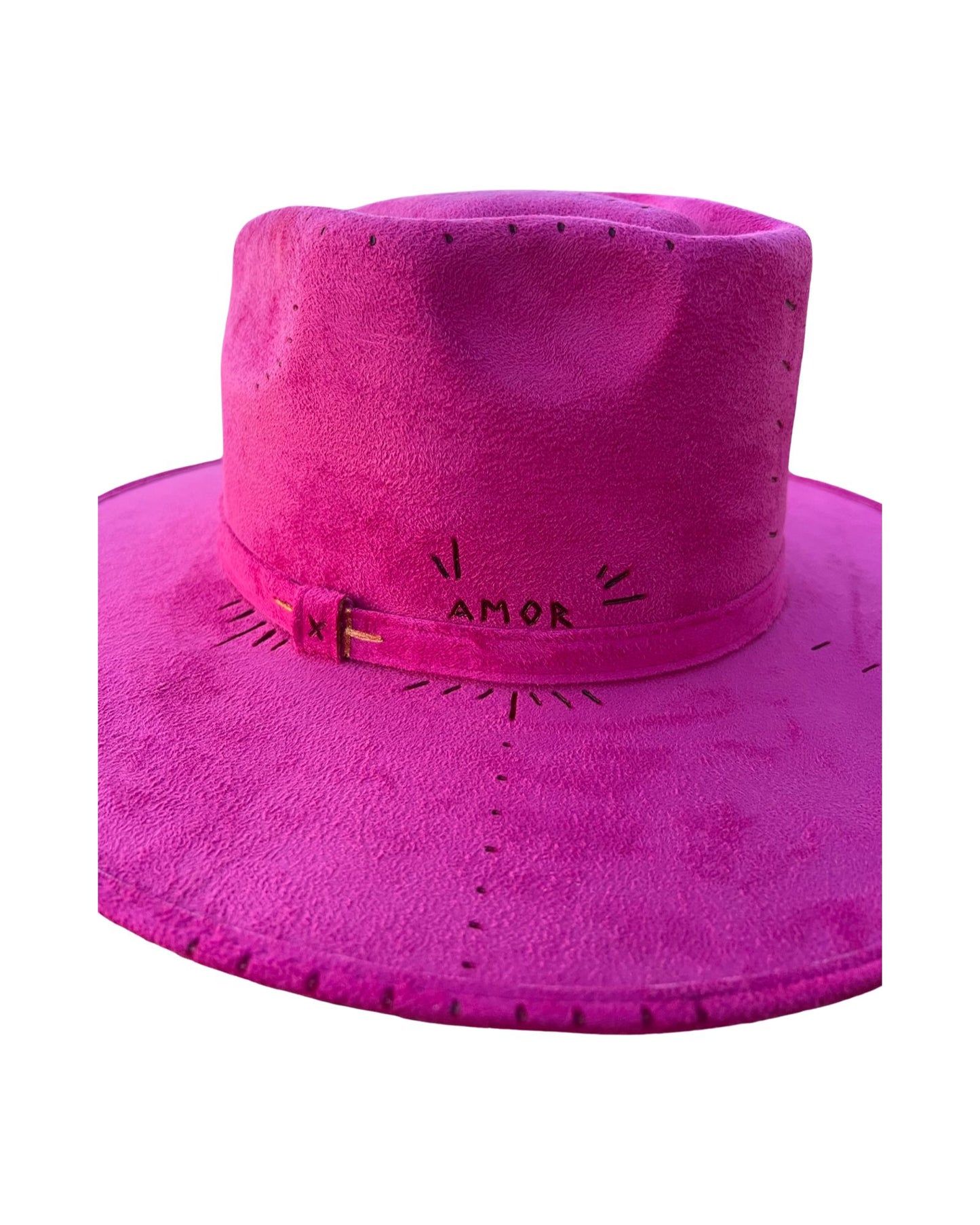 Sombrero flecha rosa